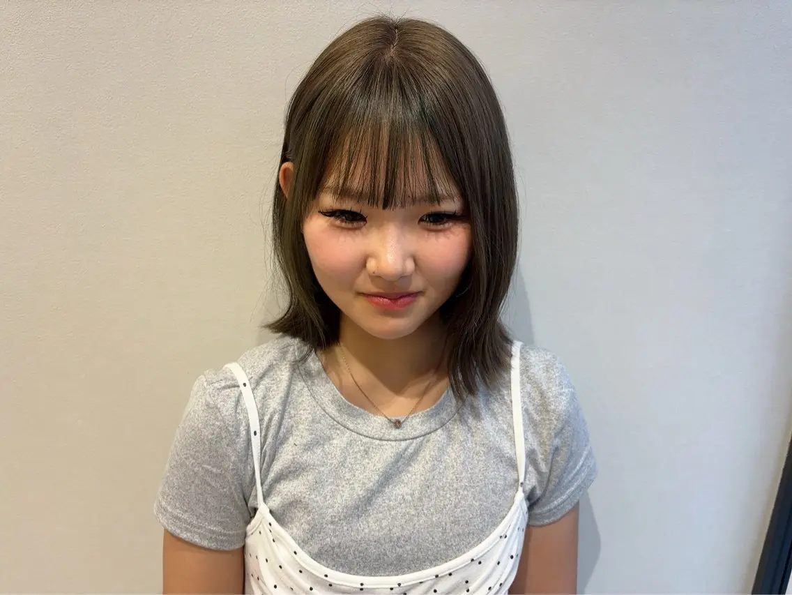 ショート カラー うる艶カラー asukaのヘアスタイル