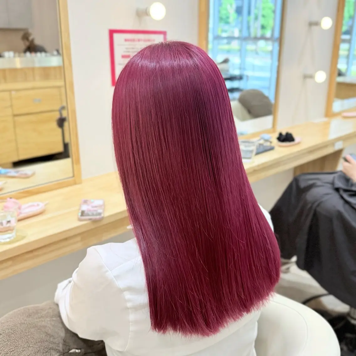 ロング カラー カット ヘアカラー トリートメント ゆんな/清潔感ｶｯﾄ 透明感ｶﾗｰ🥯のヘアスタイル