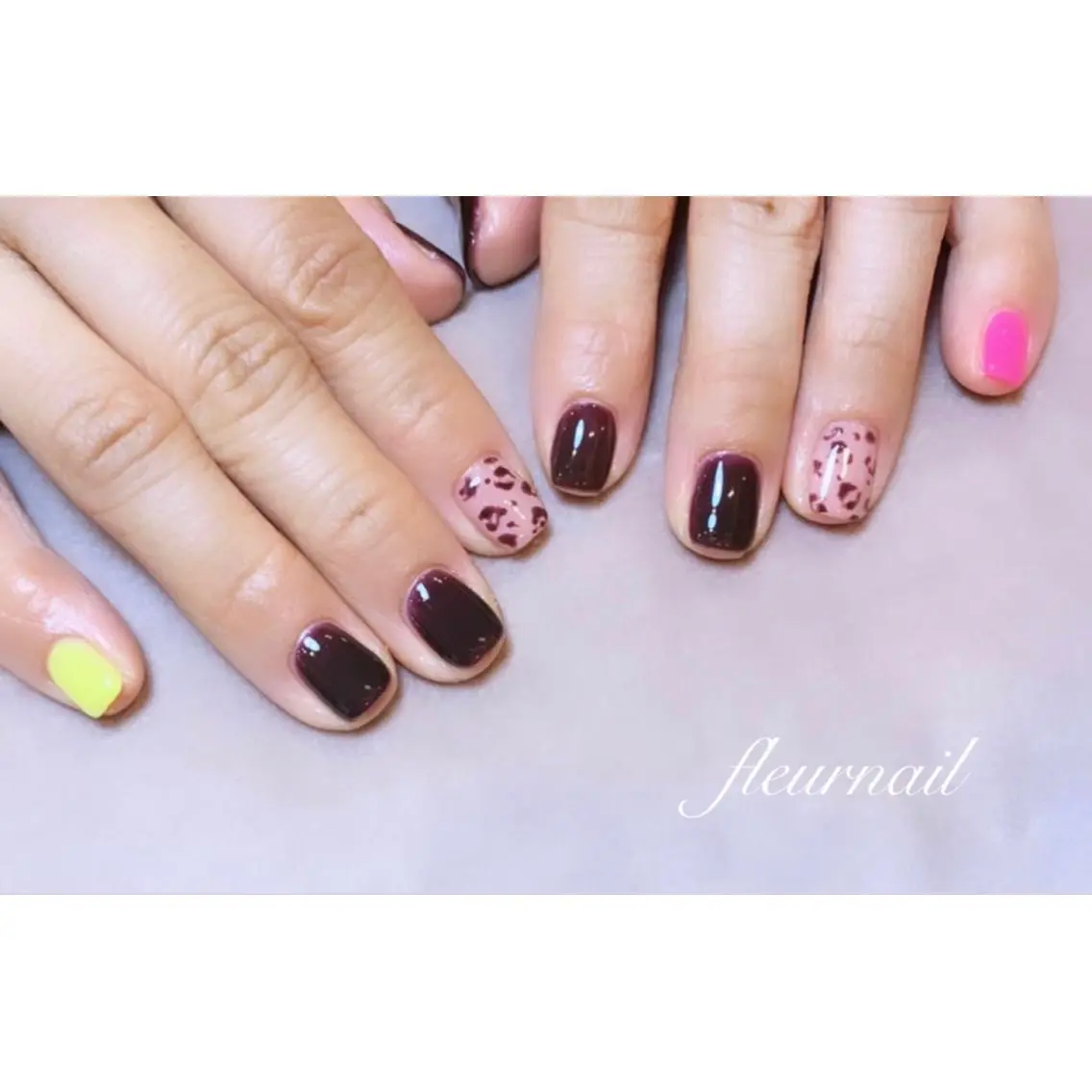 ネイル ハンドネイル fleurnail miuraのネイルデザイン