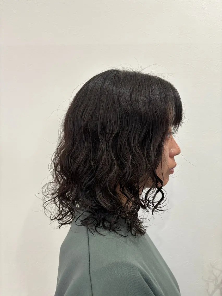パーマ 石黒 可歩のヘアスタイル