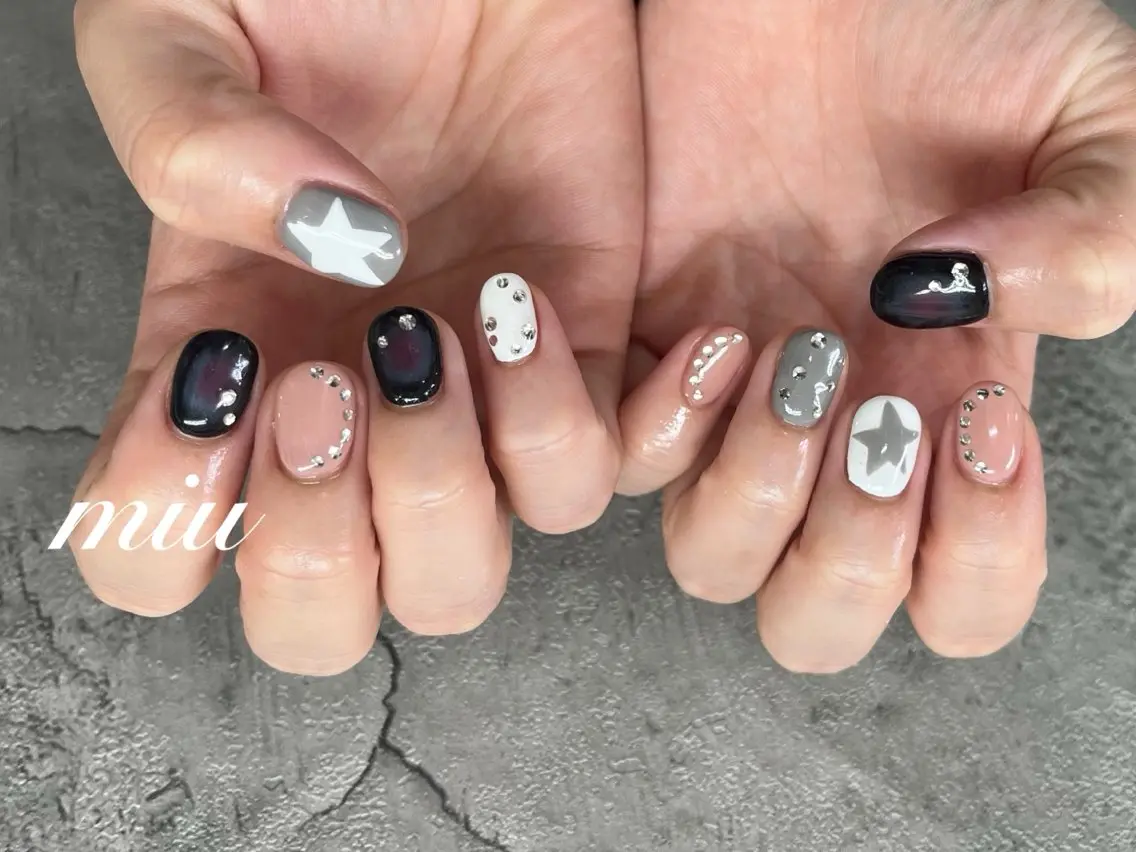 ネイル ハンドネイル miu nail 🐾mihoのネイルデザイン