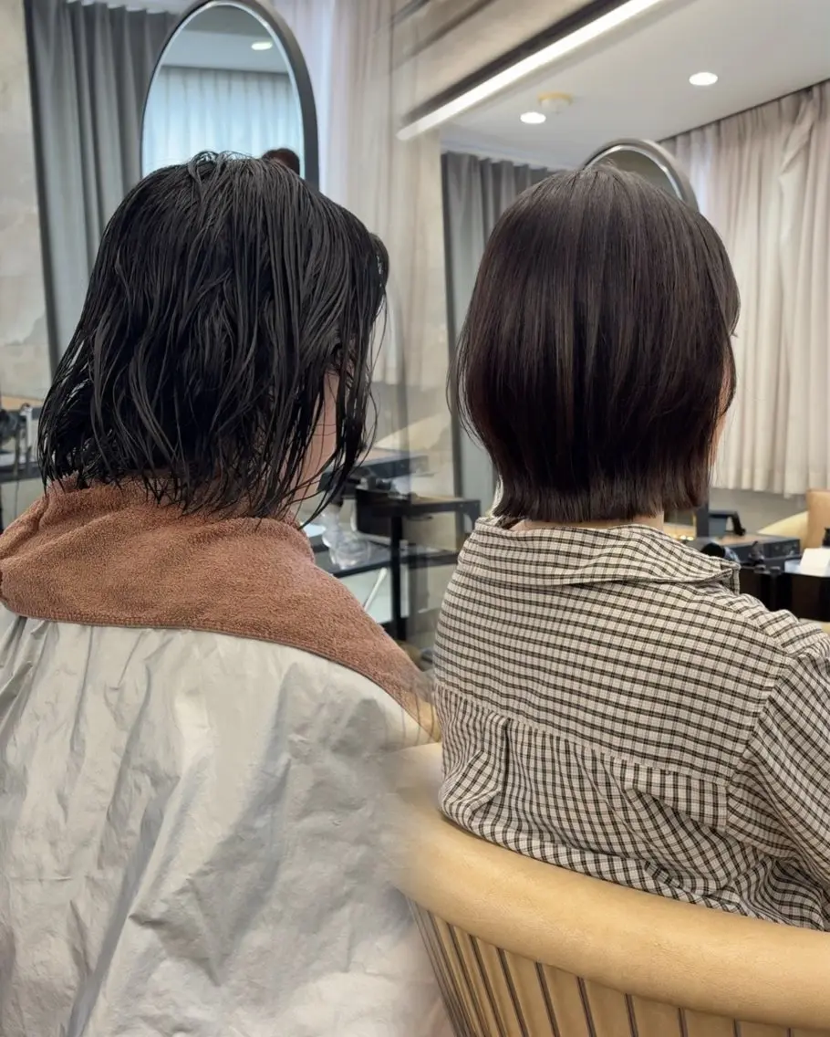 ショート レイヤーボブ特化 /横浜/伊藤 怜のヘアスタイル