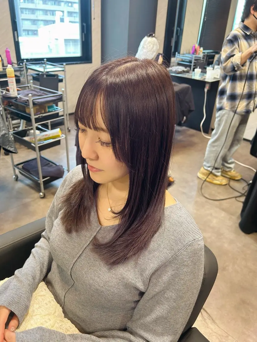 セミロング 🧡カラーモデル募集 /伊藤はるか🧡のヘアスタイル