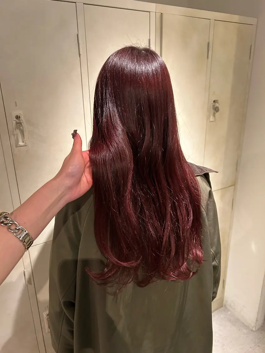 ロング カラー カット ヘアカラー 野田阪神/暖色カラー Kairi🐬のヘアスタイル