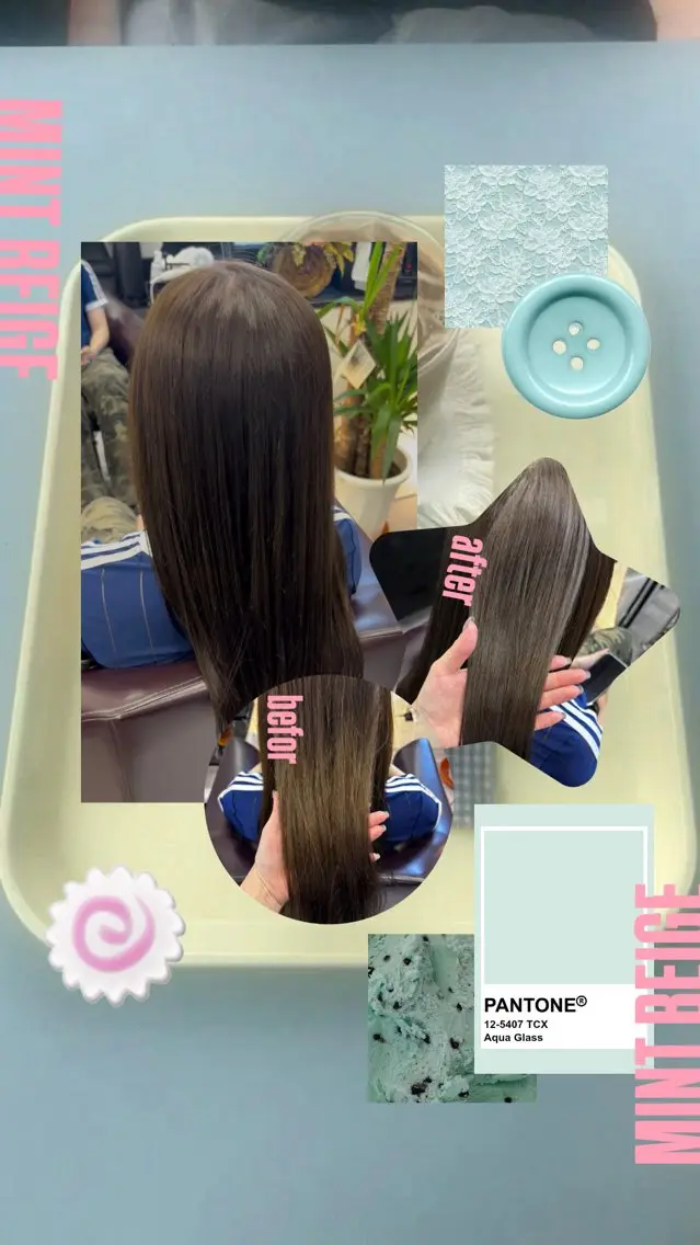 カラー ヘアカラー 三宅 和花のヘアスタイル