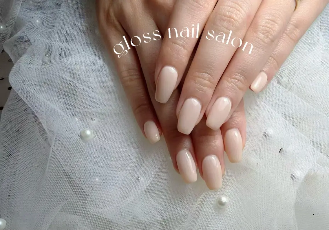 ネイル ハンドネイル ゆり🌷 gloss nailのネイルデザイン