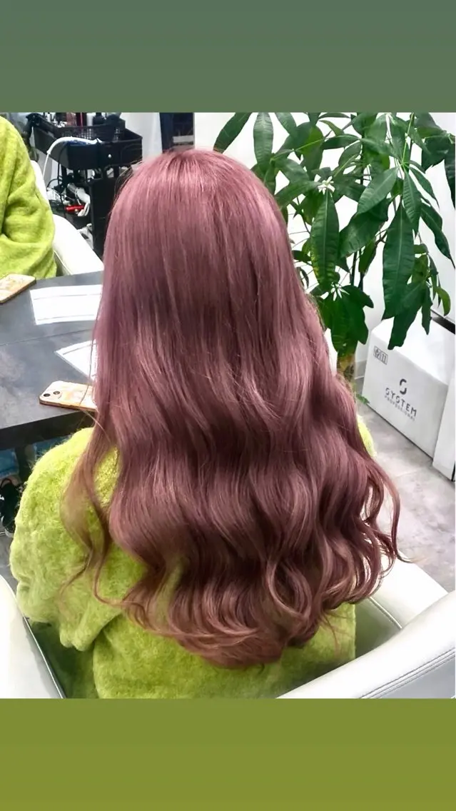 カラー 透明感カラー/髪質 改善🎀suzukaのヘアスタイル