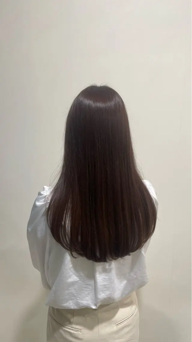 ロング 顔周りカット レイヤーカット 伊藤 鳳雅のヘアスタイル
