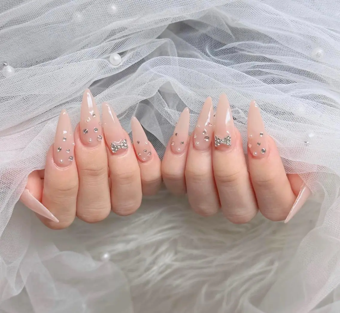 ネイル オーロラネイル チークネイル フットネイル ジェルネイル 韓国ネイル ハンドネイル Sakura h.babynailのネイルデザイン