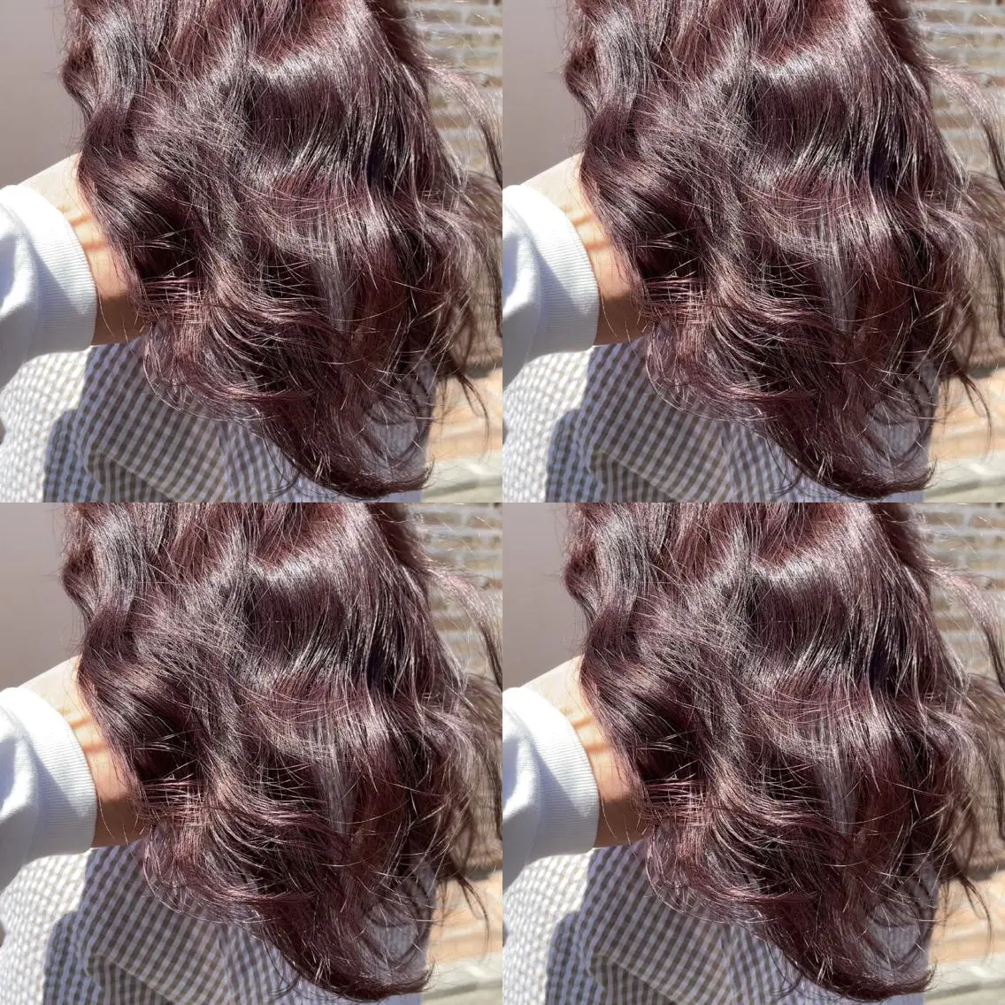 セミロング カラー 大人可愛い透明感🌟 小顔・韓国髪🌟野中のヘアスタイル