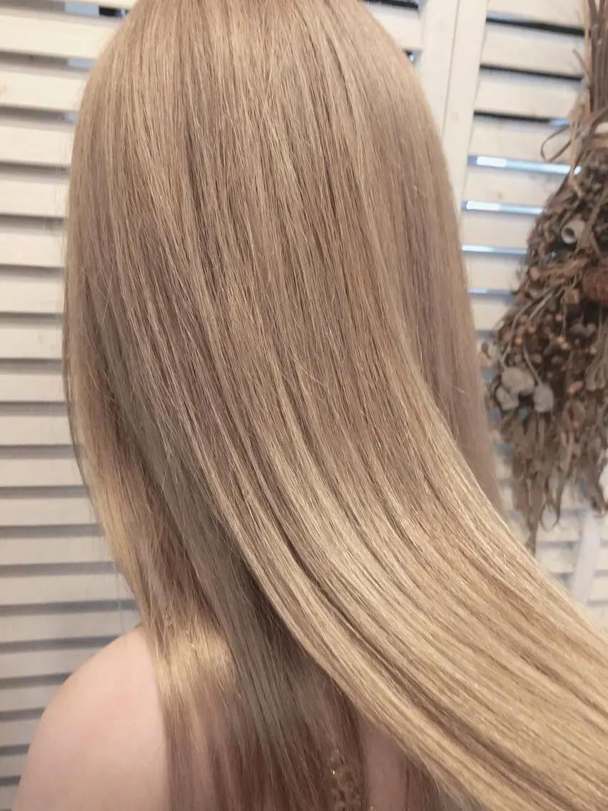 ロング カラー ブリーチ ダブルカラー 【メンズカット】 澤下瑛一のヘアスタイル