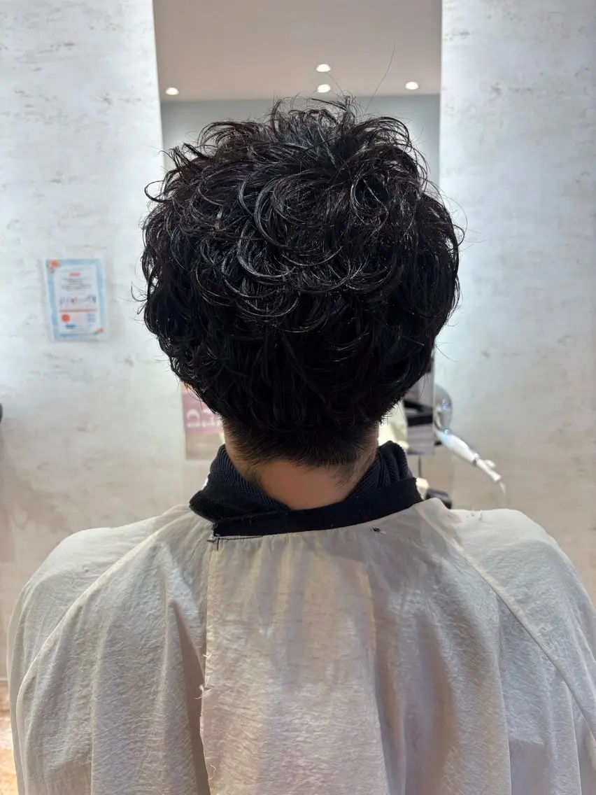 メンズ カット パーマ メンズカットパーマ/ ヘアセット🎀Amiのヘアスタイル