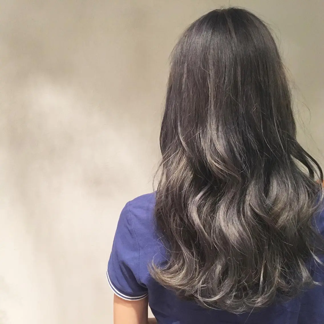 ロング カラー カラーモデル募集中 美容室ハピスのヘアスタイル