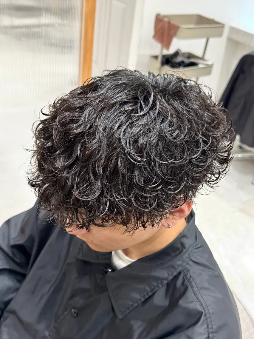 パーマ メンズ カット パーマ トリートメント メンズ指名No. 1 /パーマ/大須賀のヘアスタイル