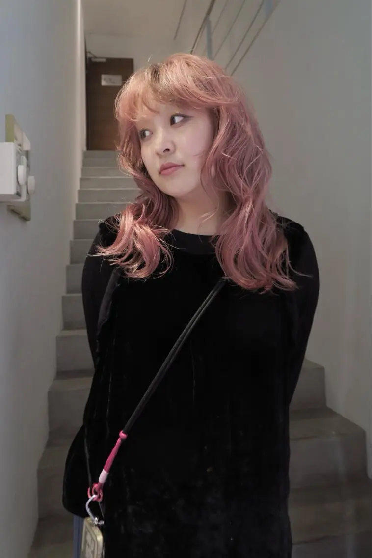 ロング カラー マツザキ マナトのヘアスタイル