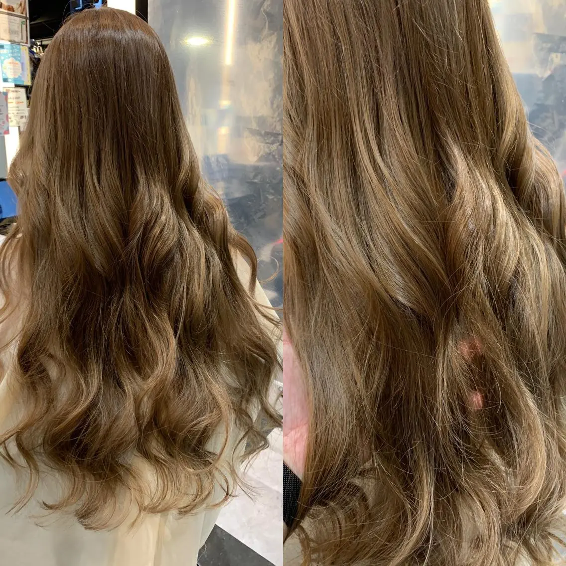 ロング カット ヘアカラー トリートメント 中村 侑弘のヘアスタイル