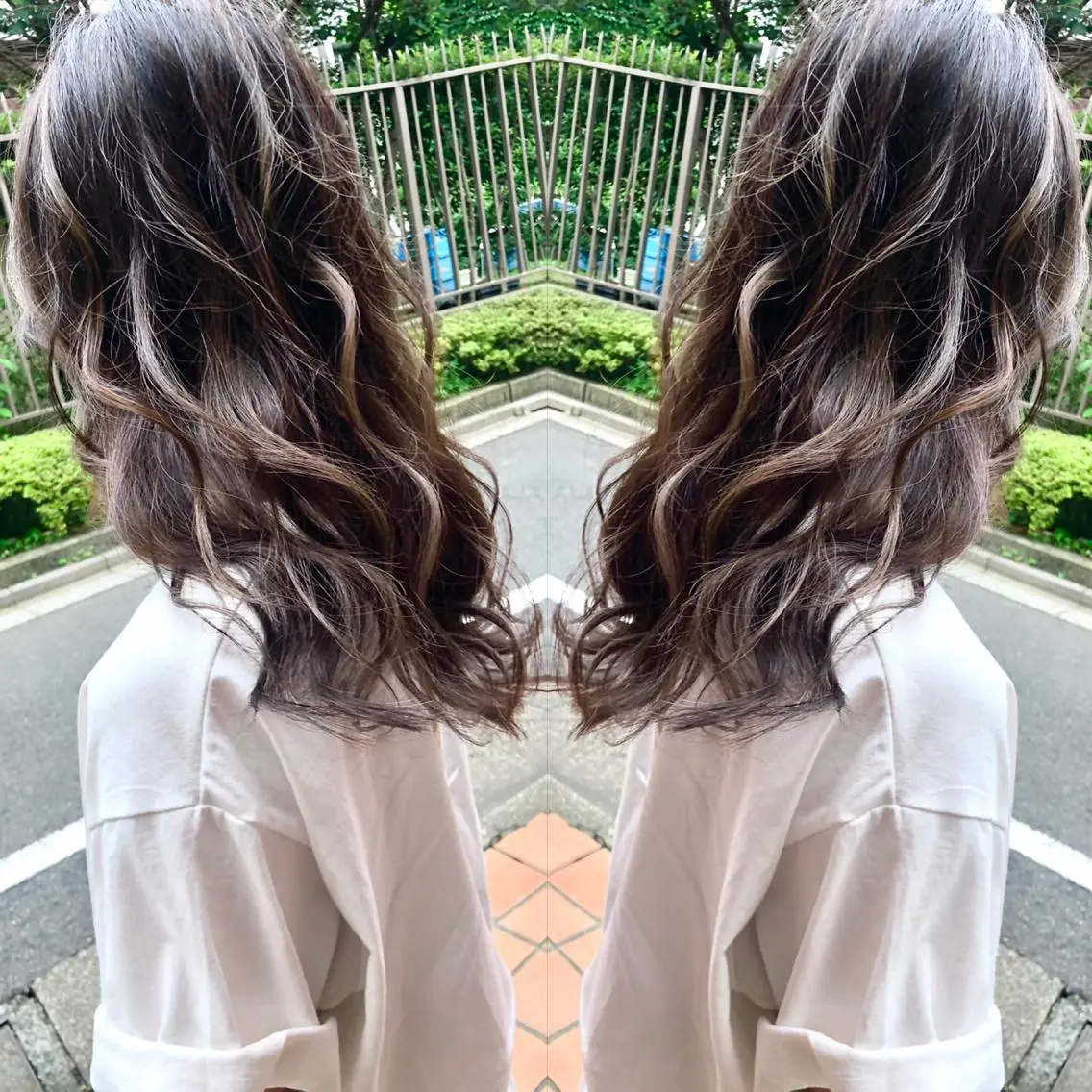 ロング カラー 1日1名様限定 予約可能のヘアスタイル