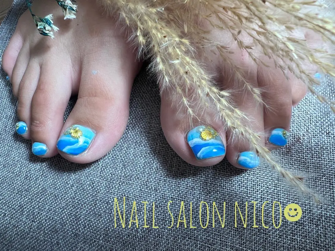 ネイル フットネイル Nail salon nico☻のネイルデザイン
