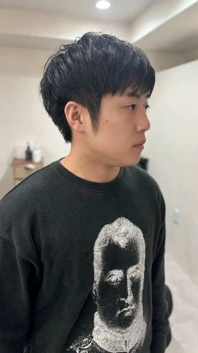 ショート メンズ 刈り上げ 大阪ヴィーガンサロン KANAKOのヘアスタイル