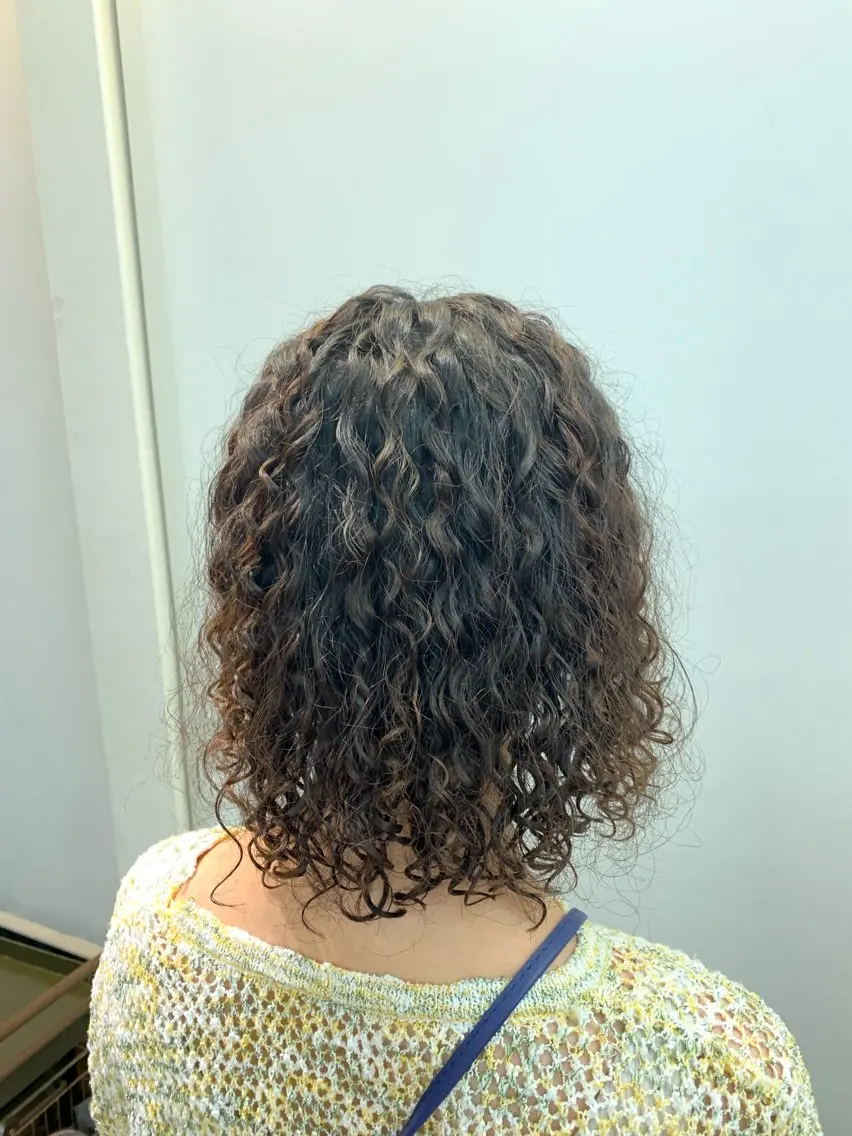 ミディアム パーマ カット パーマ 🌈カーリーヘア/ 金子洸樹のヘアスタイル