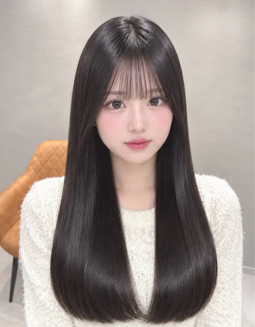ロング カラー ヘアカラー トリートメント 透明感カラー💎 アレンジ🩰Rimiのヘアスタイル