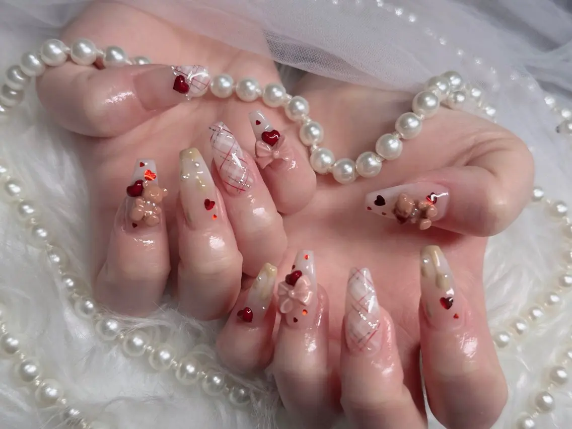 ネイル フレンチネイル ジェルネイル ハロウィン 韓国ネイル マグネットネイル ハンドネイル Hbaby nailのネイルデザイン
