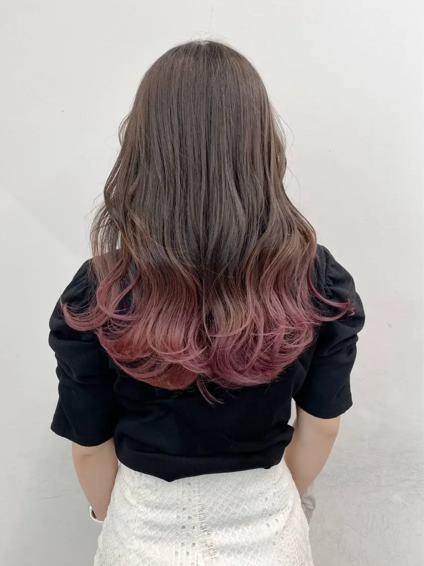 ロング カラー ✨透明感艶カラー YUKI✨のヘアスタイル