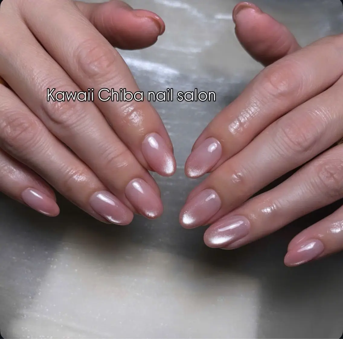 ネイル アートネイル クリアネイル ジェルネイル ハート 韓国ネイル Kawaii Chiba nailのネイルデザイン