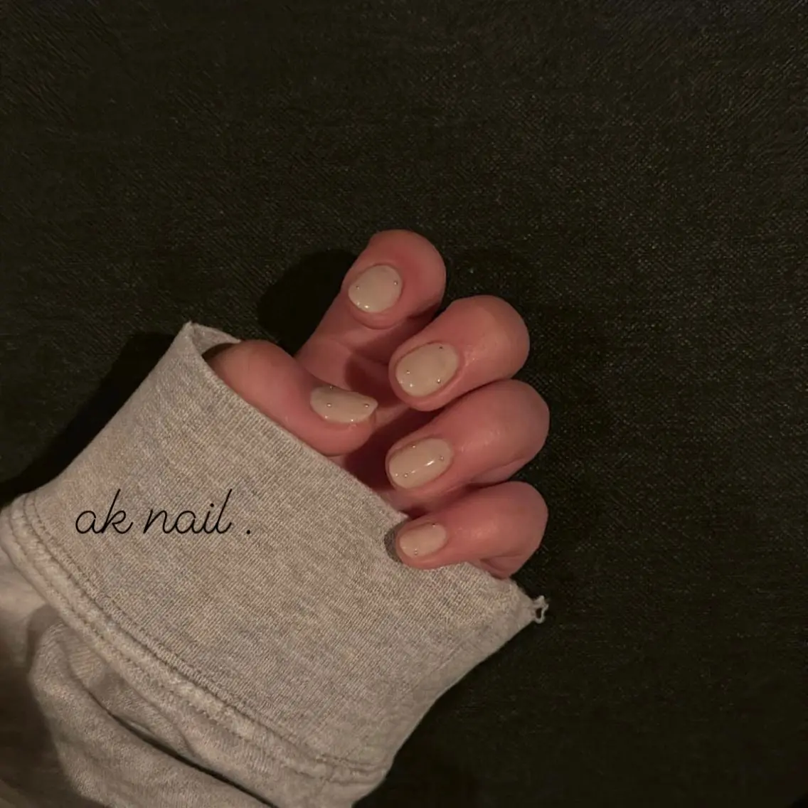 ショート ネイル ハンドネイル ak nail .のネイルデザイン