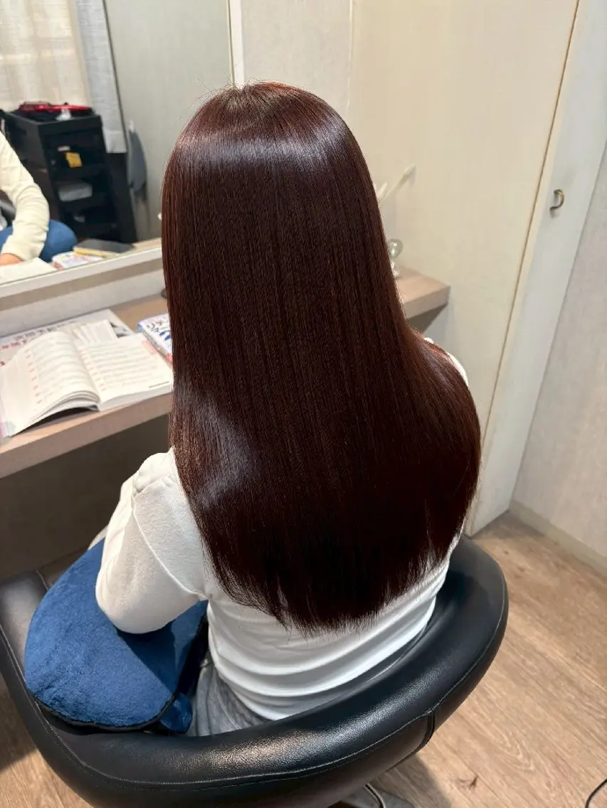カット+髪質改善プレミアムトリートメントの写真