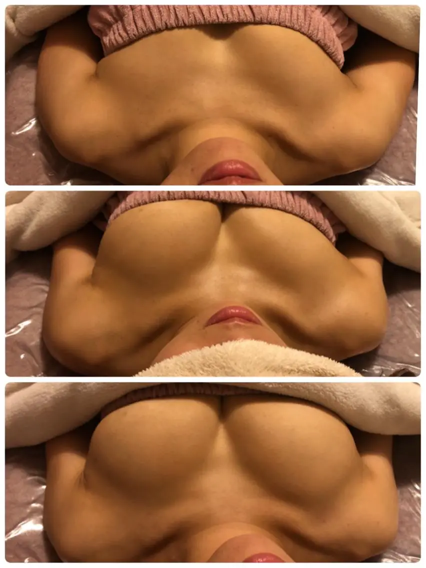 【結果に拘るスーパー美乳メゾット】一度で効果を実感！今までにないバストが一度でできる驚きのマシュマロバストが手に！の写真