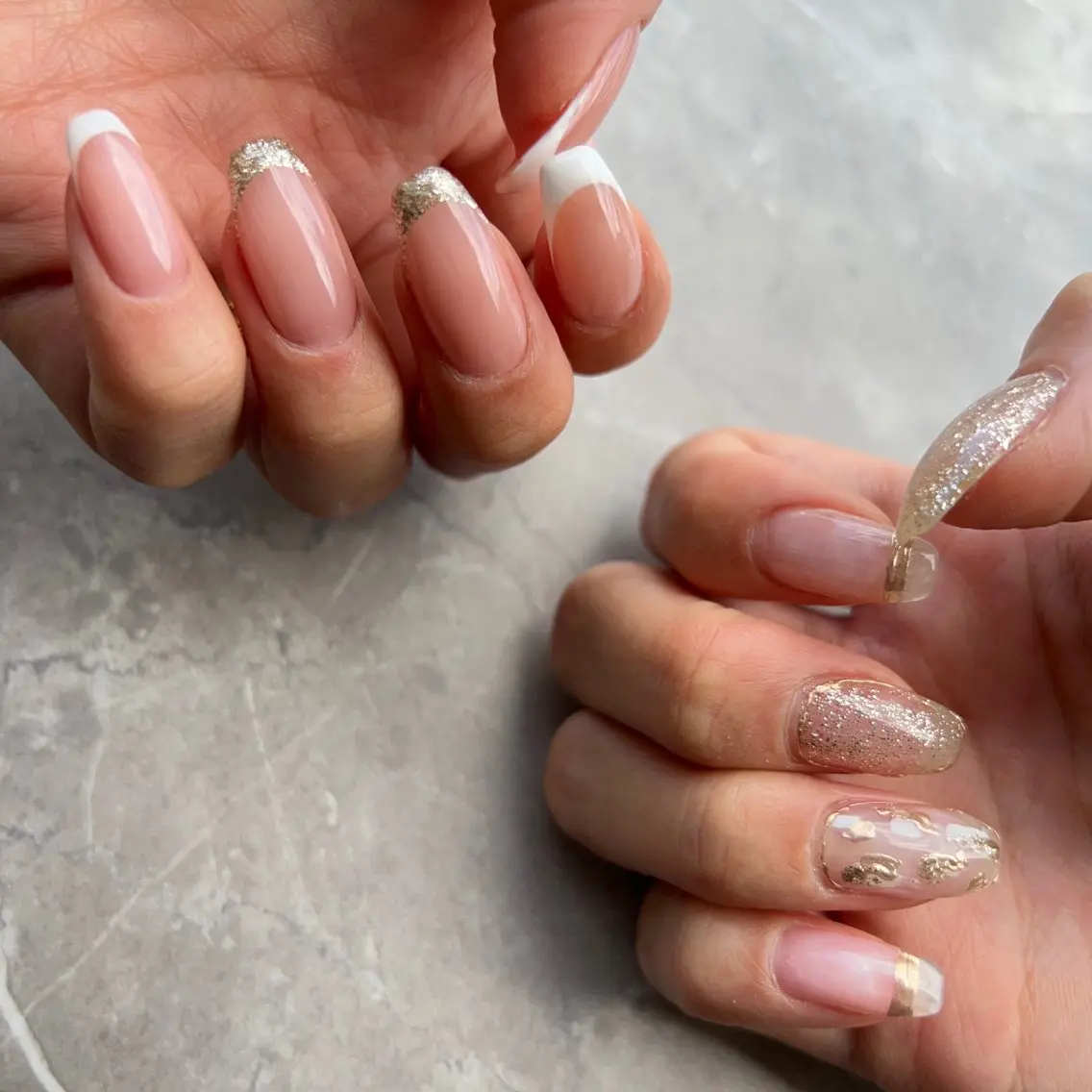 ネイル フレンチネイル ニュアンスネイル Lulea nailのネイルデザイン