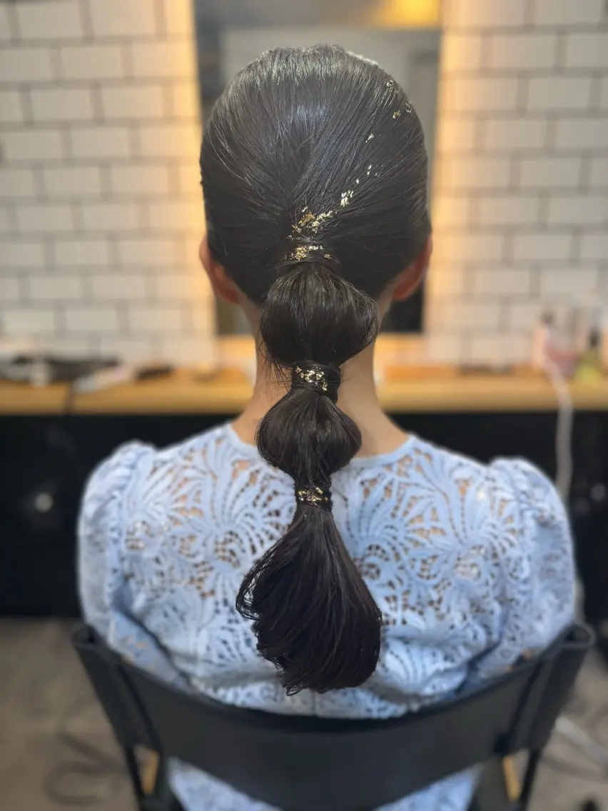 ロング 髪質改善 似合わせカット 縮毛矯正 トリートメント 吉祥寺プルエクステ 🌟Hiraiのヘアスタイル