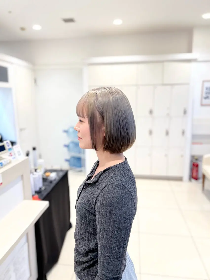 ショート カラー カット ヘアカラー トリートメント 金子 直樹のヘアスタイル