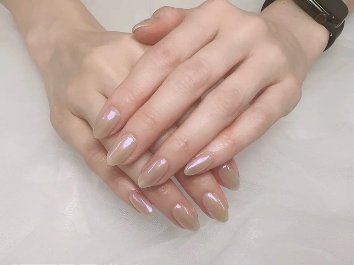 ネイル ミラーネイル garden Nail Salonのネイルデザイン