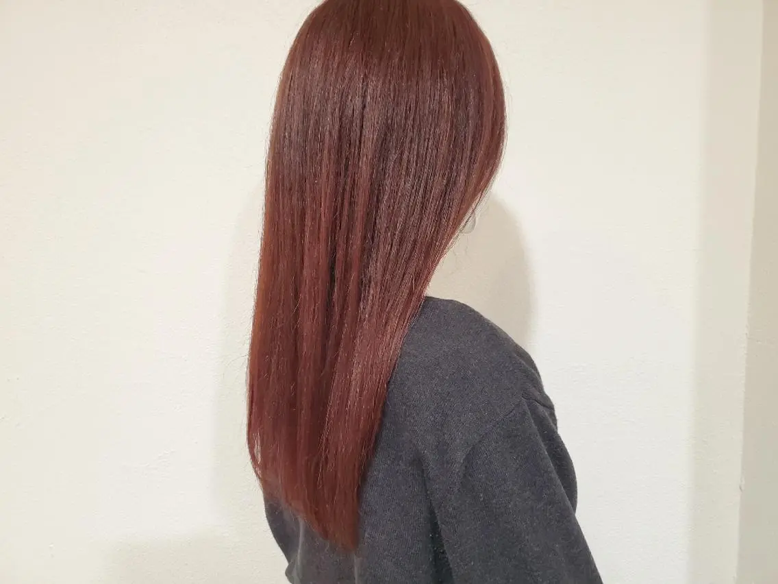 ロング カラー ブラウンカラー ヘアカラー パ ルのヘアスタイル