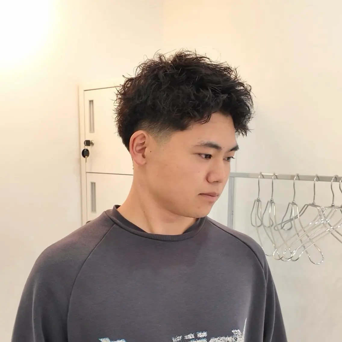ショート メンズ フェードカット スパイキーショート ショートヘア カット メンズ特化美容師 SHUMMAのヘアスタイル