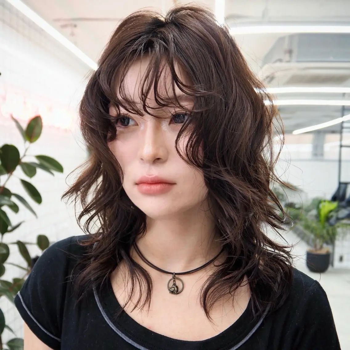 セミロング カラー ブリーチ 透明感カラー グレージュ ラベンダーカラー ラベンダーグレージュ yuki/矢場町/ JILLSTUDIOのヘアスタイル