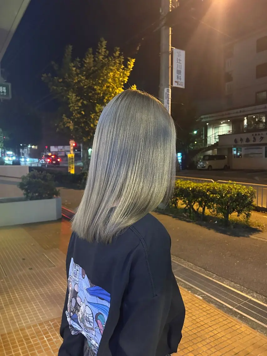 ロング カラー LIBERTA L+ 前田　葵斗のヘアスタイル