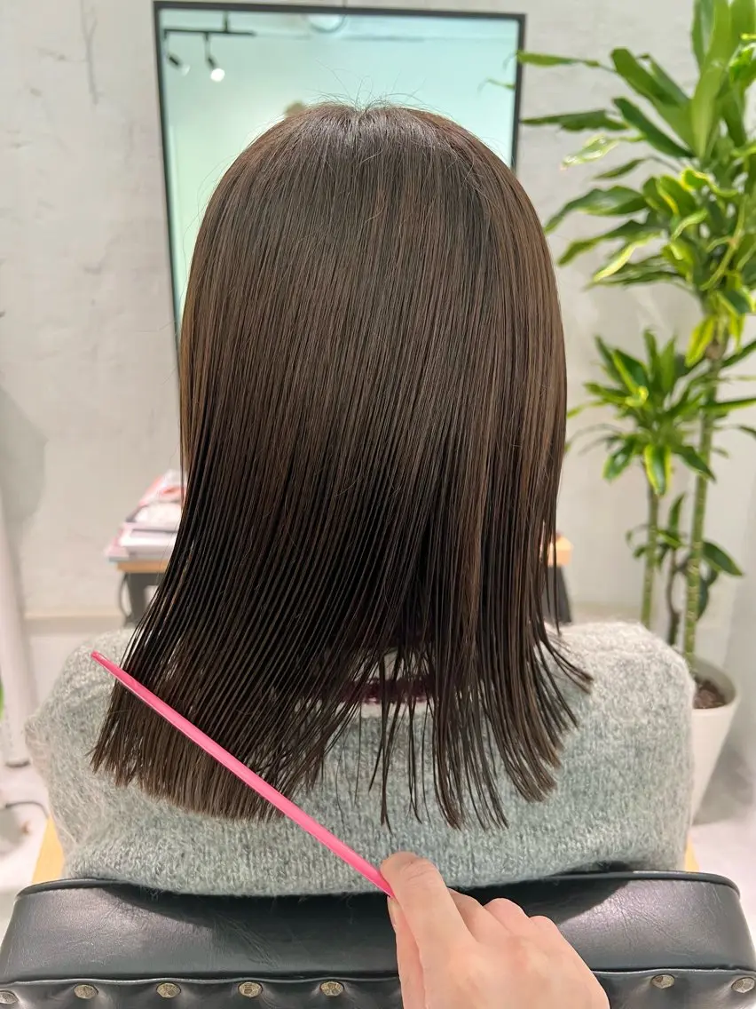 ショート カラー 「sumi」 AMIのヘアスタイル
