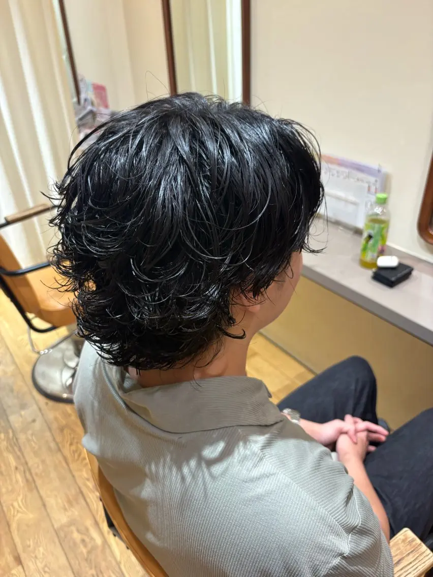 メンズ カット パーマ おおはた りゅう/ メンズパーマのヘアスタイル