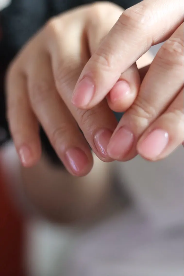 ネイル クリアネイル ピンク Lira nailのネイルデザイン