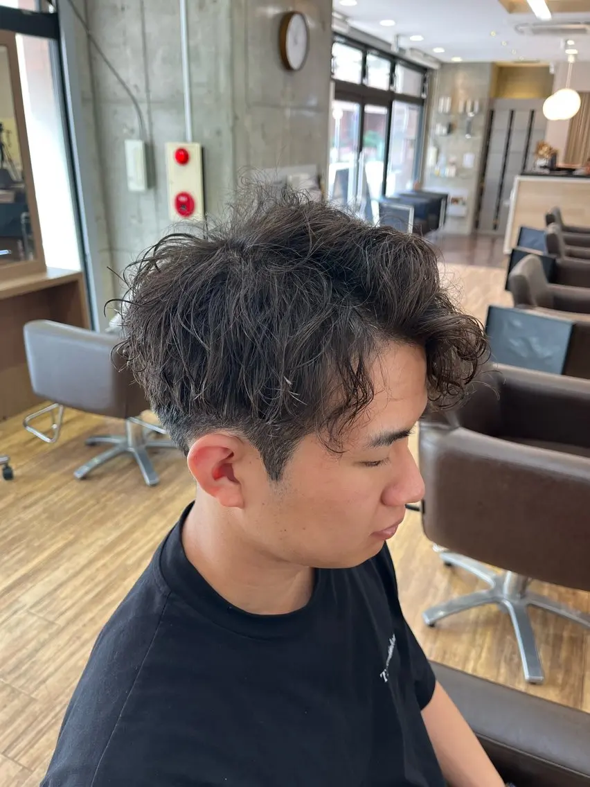 🫧【平日限定🤍】メンズカット&5分スパ🫧の写真
