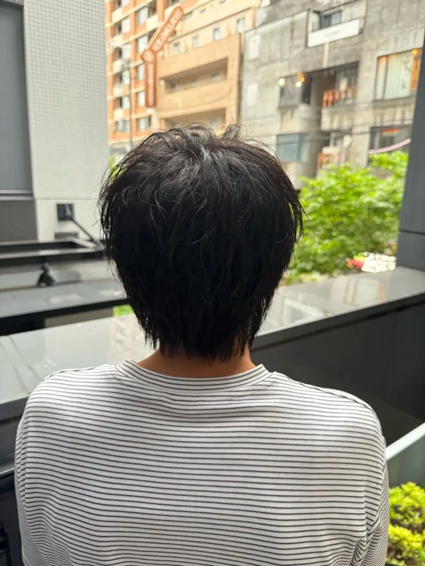 メンズ カット ヘッドスパ 河野 悠のヘアスタイル