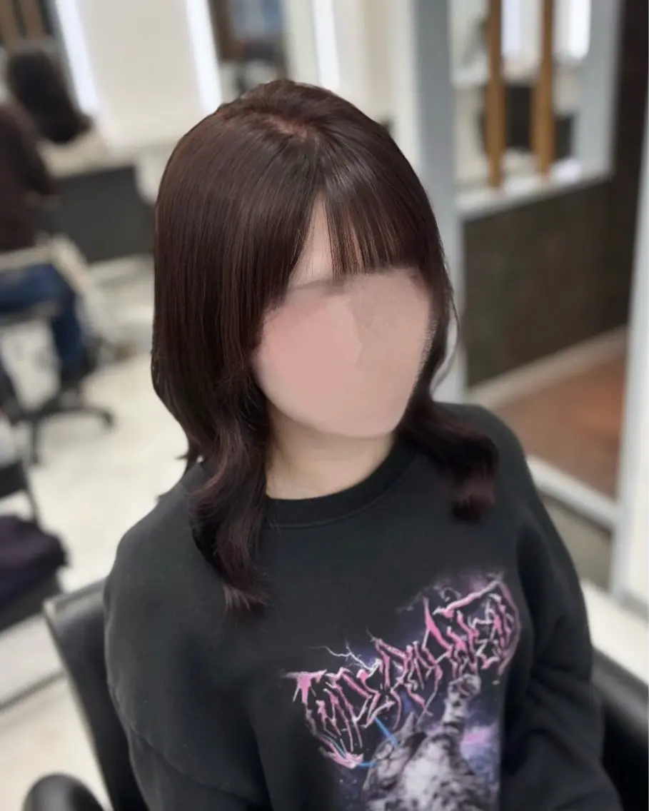 カラー ヘアカラー あやか/心斎橋/ カラーモデル募集中のヘアスタイル