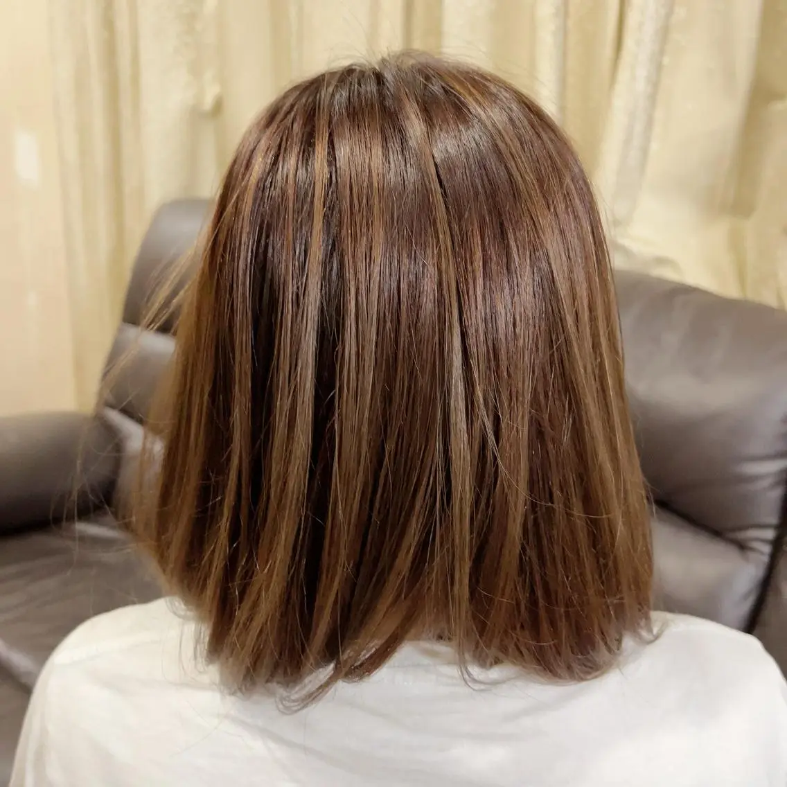 ミディアム ぱく にさのヘアスタイル