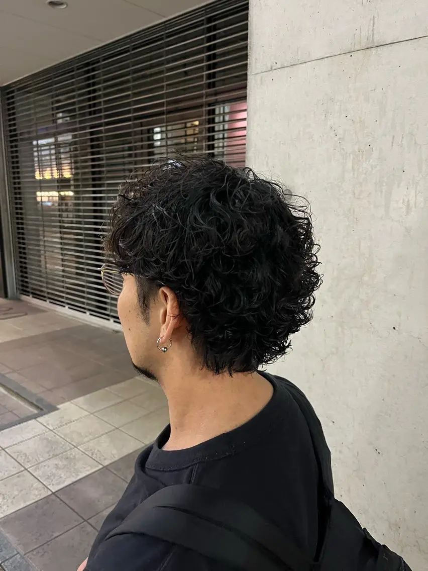 ショート パーマ カット パーマ パーマ🌀縮毛✨ 🐏丸山祐宇🐏のヘアスタイル