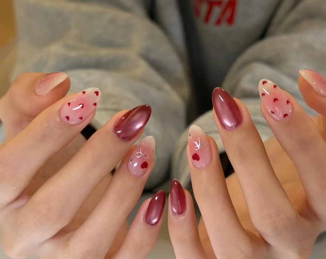 ネイル ハンドネイル ハンドケア 🍑 momo_nailのネイルデザイン