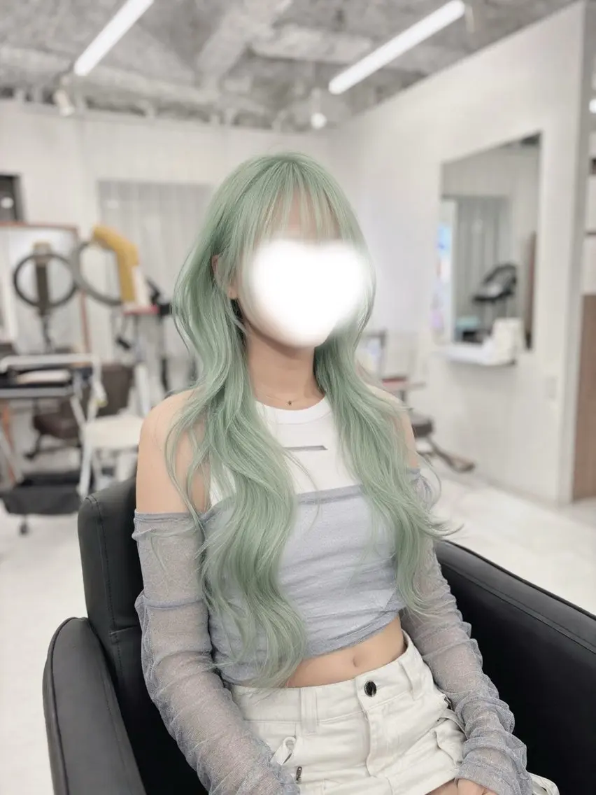 ロング カラー ヘアカラー ❤️‍🔥ハイトーン /レイヤー/IORIのヘアスタイル
