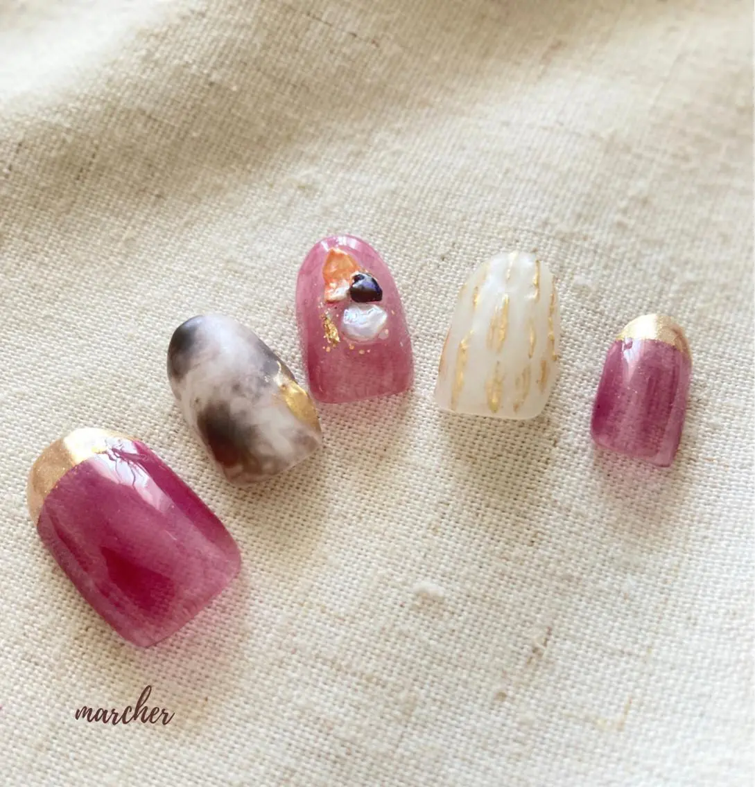ネイル ハンドネイル Nailbeauty marcherのネイルデザイン